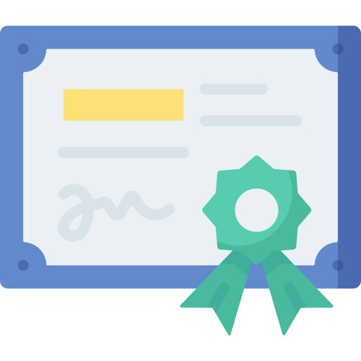 Certificate icon